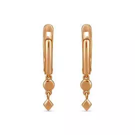 Золотые серьги