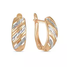 Золотые серьги