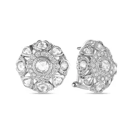 Золотые Серьги c бриллиантами