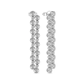 Золотые Серьги c бриллиантами