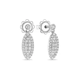 Золотые Серьги c бриллиантами