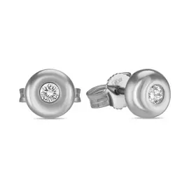 Золотые серьги c бриллиантами