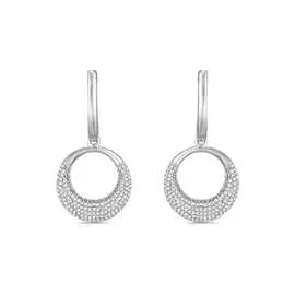 Золотые серьги c бриллиантами