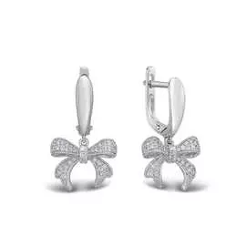 Золотые серьги c бриллиантами