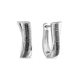 Золотые серьги c бриллиантами