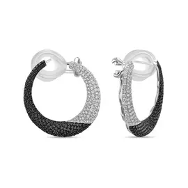 Золотые серьги c бриллиантами