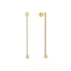 Золотые Серьги c бриллиантами