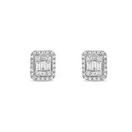 Золотые серьги c бриллиантами