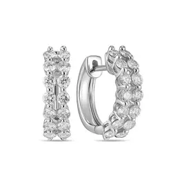 Золотые Серьги c бриллиантами