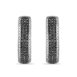 Золотые серьги c бриллиантами