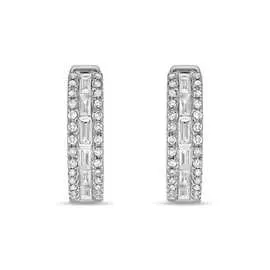 Золотые серьги c бриллиантами