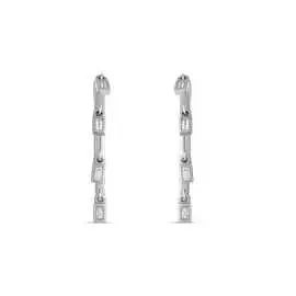 Золотые серьги c бриллиантами