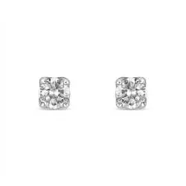 Золотые серьги c бриллиантами