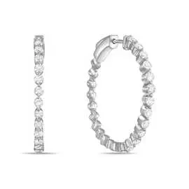 Золотые Серьги c бриллиантами