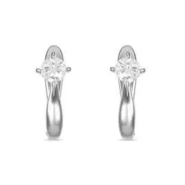 Золотые серьги c бриллиантами