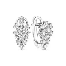 Золотые Серьги c бриллиантами