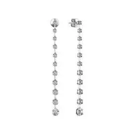 Золотые Серьги c бриллиантами