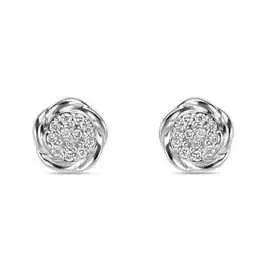 Золотые серьги c бриллиантами