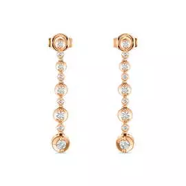 Золотые Серьги c бриллиантами