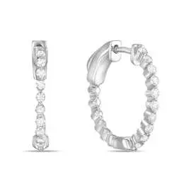 Золотые Серьги c бриллиантами