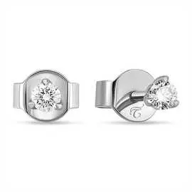 Золотые Серьги c бриллиантами