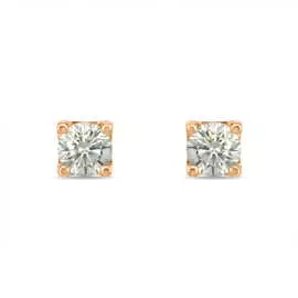 Золотые Серьги c бриллиантами