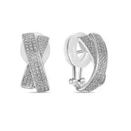 Золотые Серьги c бриллиантами