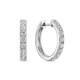 Золотые серьги c бриллиантами