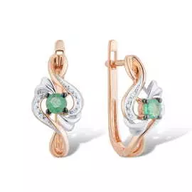 Золотые серьги