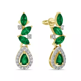 Золотые серьги