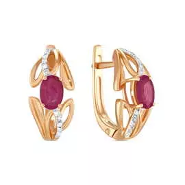 Золотые серьги