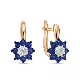 Золотые серьги