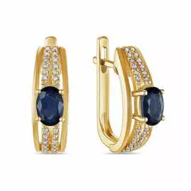 Золотые серьги