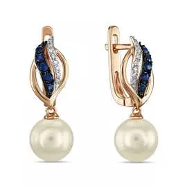 Золотые серьги