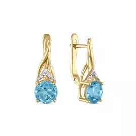 Золотые серьги