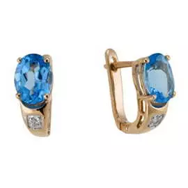 Золотые серьги