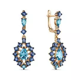 Золотые серьги