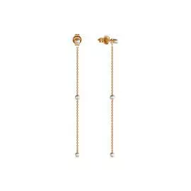 Золотые Серьги c жемчугом