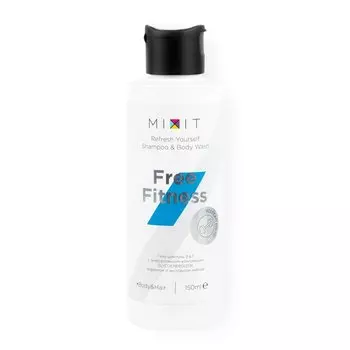 Гель-шампунь 2 в 1 с энергетическим комплексом, кофеином и экстрактом имбиря, 150 мл