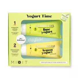 «Время йогурта» для ухода за телом: гель и крем