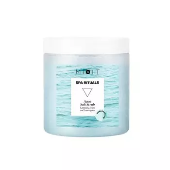 Увлажняющий солевой скраб для тела с экстрактами ламинарии и мяты, 250 г.