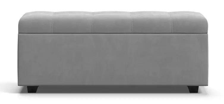 Банкетка ДЕЛИ велюр Monolit сталь