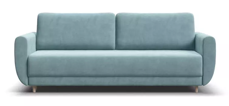 Диван Астон NEW велюр Monolit аква