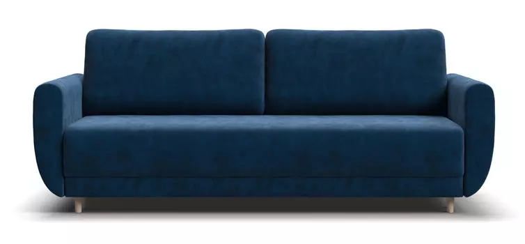 Диван Астон NEW велюр Monolit синий
