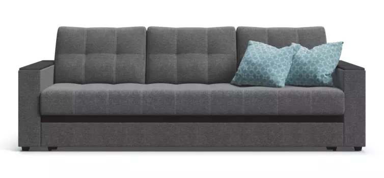 Диван Атланта Лайт рогожка Malmo серый