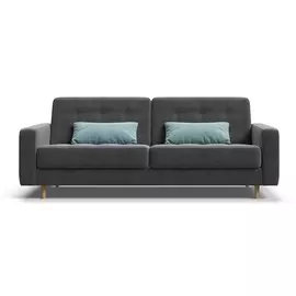 Диван BOSS CITY SE велюр Monolit серый