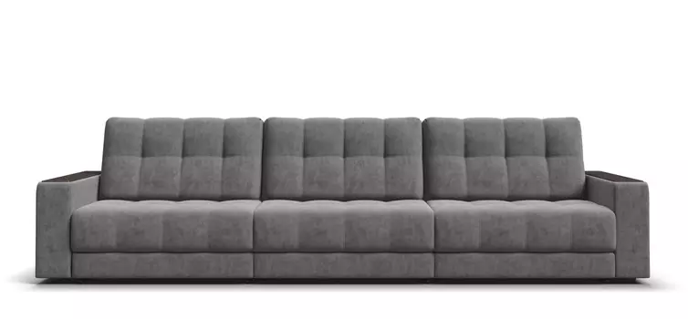 Диван BOSS GRAND Велюр Royal стоун