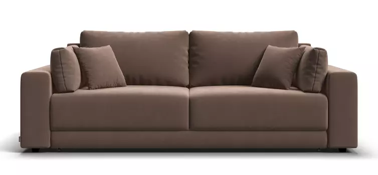 Диван Босс Прайм Велюр Monolit мокко