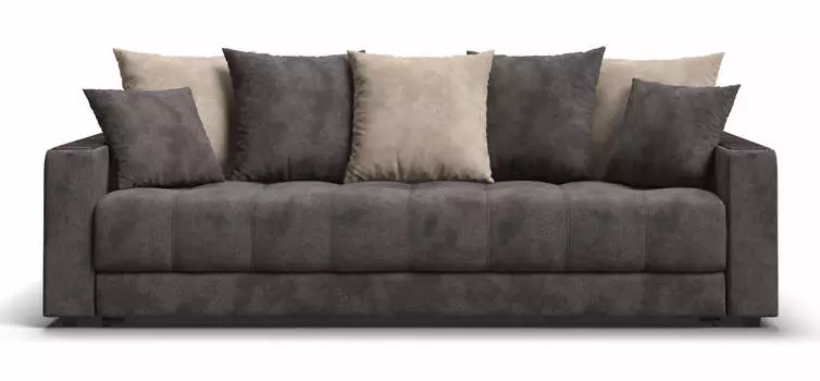 Диван BOSS Rich SE Велюр Alkantara серый