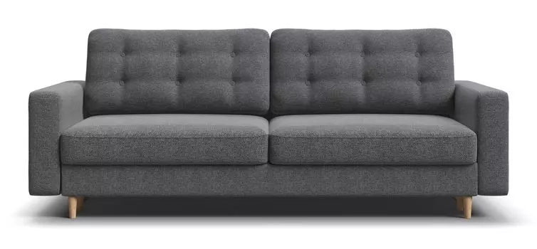 Диван BOSS SKANDY SE рогожка Malmo серый